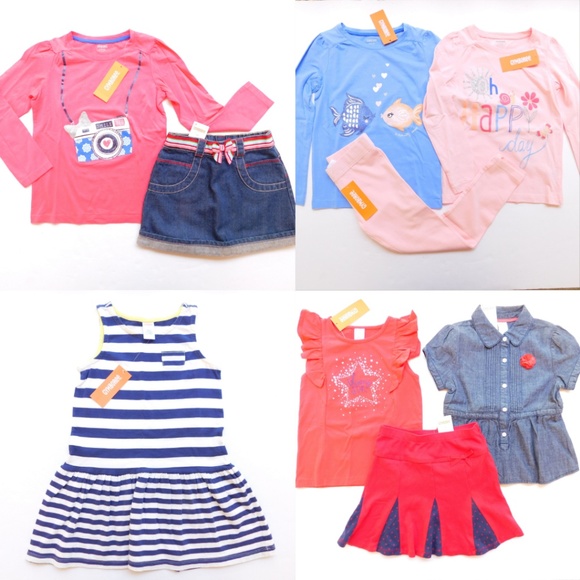 NWT Crazy 8 Girls Size 4T 5T Colorblock Sweater Dress Leggings Hair 3-PC OUTFIT